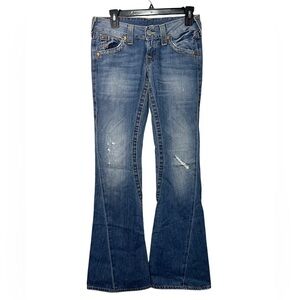 True Religion Joey Mid-Rise Flare Jeans - Size 26
